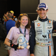 Illustration for article titled Racing Drivers With Easter Bunnies Are The Best Thing Ever